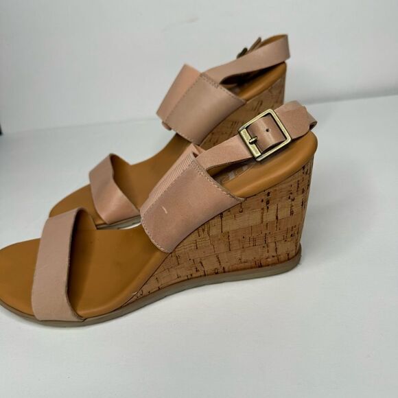 Korks sandals in beige size 10 - Picture 6 of 6